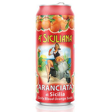 Load image into Gallery viewer, A' Siciliana Aranciata Blood Orange Soda Can 11.15oz