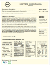 Load image into Gallery viewer, Muzzi Panettone Chocolate & Black Cherry Animalier 500 gr