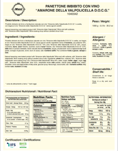 Load image into Gallery viewer, Muzzi Panettone Soaked in Gin 1Kg