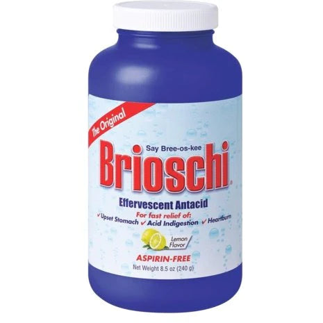 Brioschi Lemon Flavored Effervescent - 240g (8.5oz)