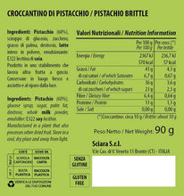 Load image into Gallery viewer, Sciara Pistachio Crunchy snack pack of 10 bars