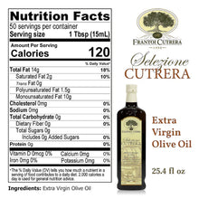 Load image into Gallery viewer, Frantoi Cutrera Selection Cutrera Extra Virgin Olive Oil, 24.6 oz