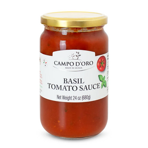 Campo D'Oro Basil Tomato Sauce 24oz