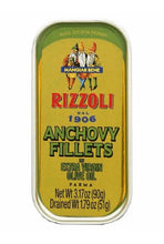Load image into Gallery viewer, Rizzoli Anchovy Fillets in Olive Oil, 3.17 oz
