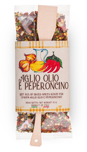 Casarecci di Calabria Ready Spiced-Mix fo Garlic, Olive Oil and Hot Pepper - 2.46 oz.