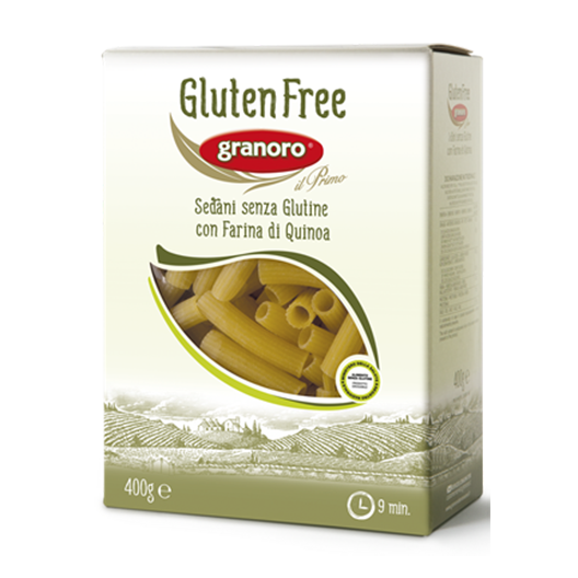 Gluten Free Pasta Penne, Quinoa Flour, by Granoro 400gr