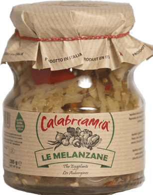 Egplant with Extra Virgin Olive Oil by CalabriaMia - 10 oz SAUCE CALABRIA MIA 