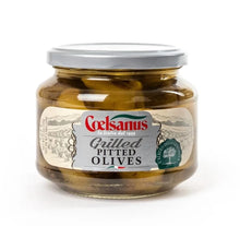 Load image into Gallery viewer, Coelsanus Grilled Pitted Olives 12.5 oz