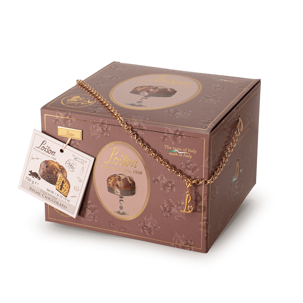 Muzzi Panettone Marrons Glaces Animalier 750gr