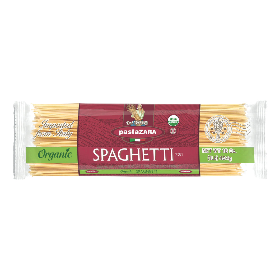 Organic Spaghetti Pasta from Italy by Zara no. 3 - 1 lb