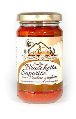 Granda Tradizioni Bruschetta Tomato Sauce with Grilled Vegetables - 6.34 oz