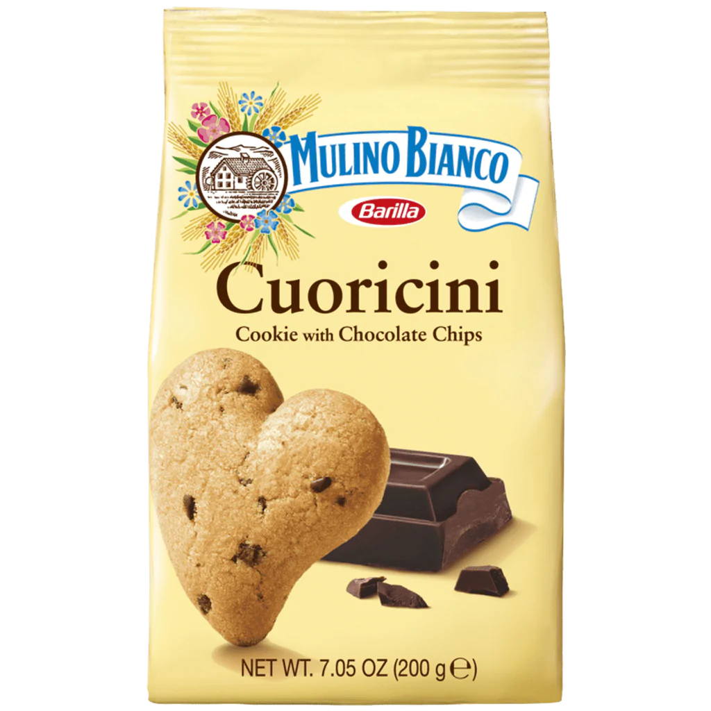 Cuoricini Biscuits, by Mulino Bianco - 7.03 oz.