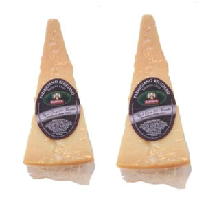 Bertozzi 30-Months Aged Parmigiano Reggiano PDO Cheese Wedge, 9 oz [PACK of 2]