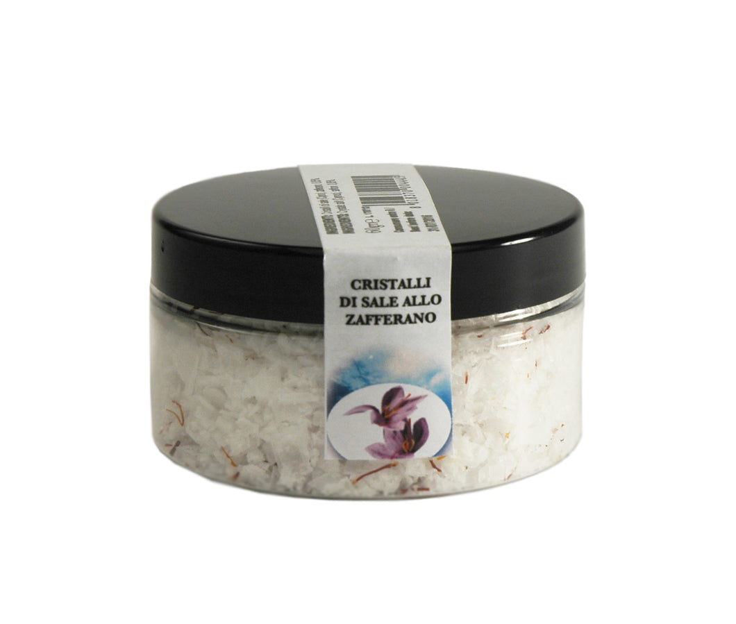 Crystals Salt Cyprus with Saffron, by Casale Paradiso 60 gr
