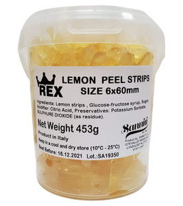 Candied Lemon Strips, by Rex 1 lb