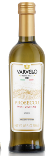 Varvello Prosecco White Wine Vinegar Aged in Wooden Barrels, 17 oz