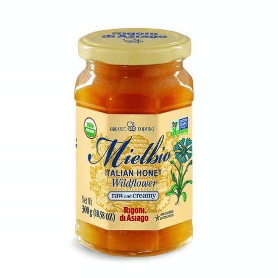 Italian Organic Wildflower Honey - by Rigoni di Asiago 10.5 oz - [Premium Italian Food at Home ]
