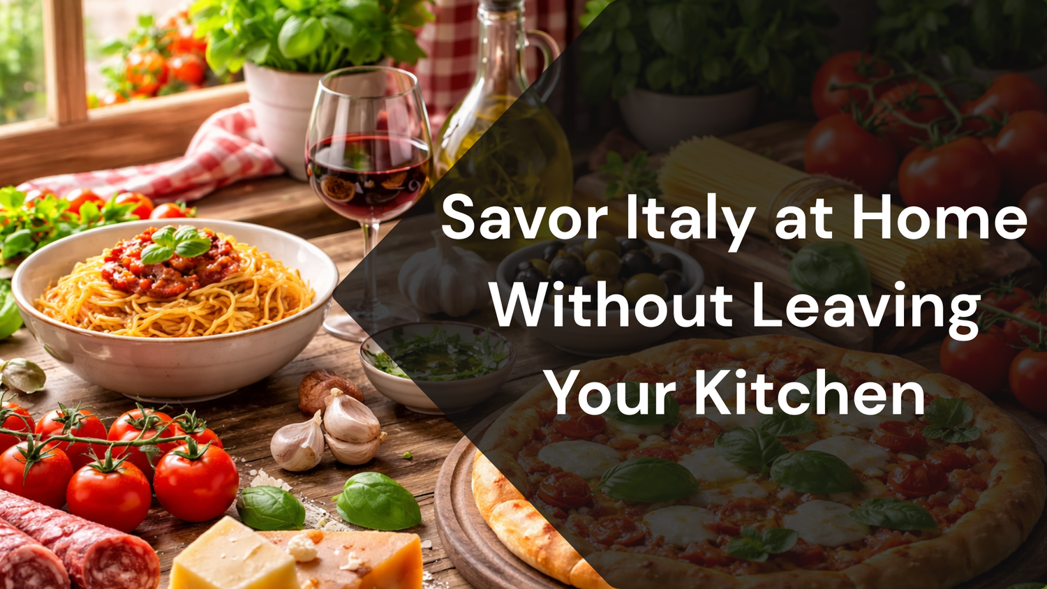 Savor Italy at Home Without Leaving Your Kitchen