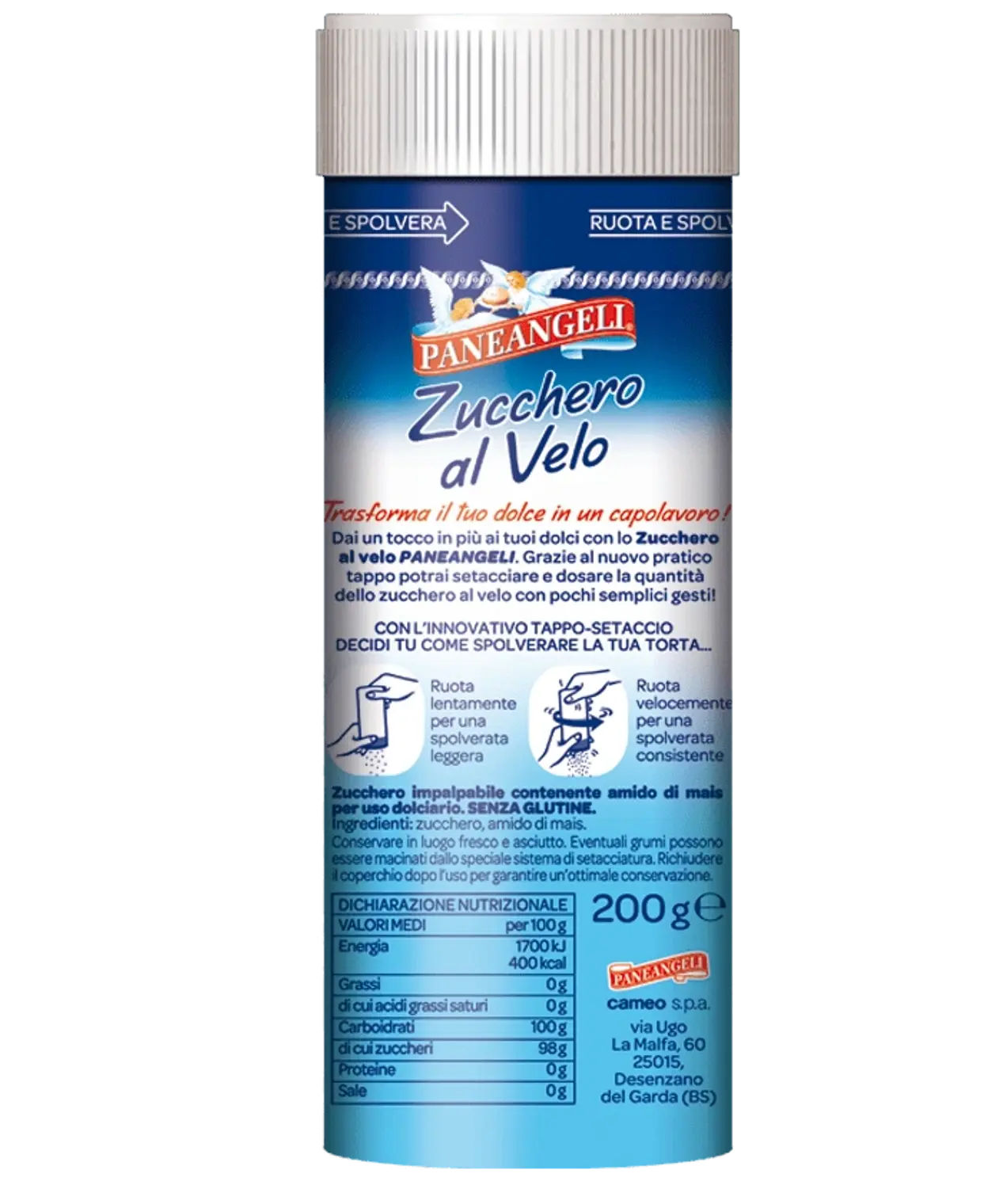 Paneangeli Powdered Sugar 7.05oz