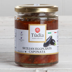 Tudia Sicilian Eggplants Caponata - 9.87 OZ