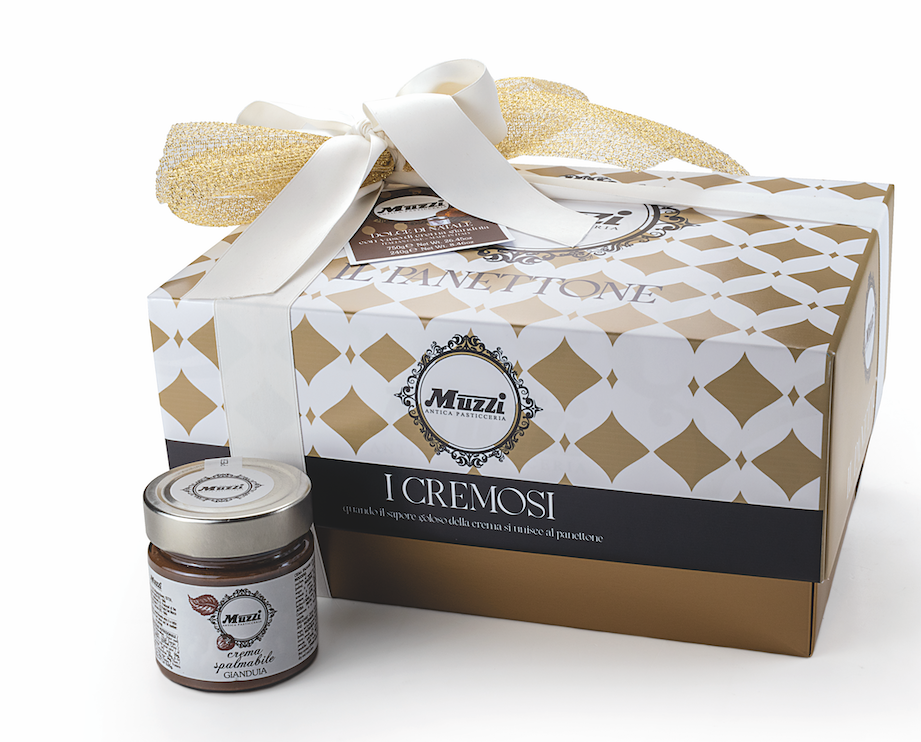 Muzzi Panettone I Cremosi Crema Gianduia 850g