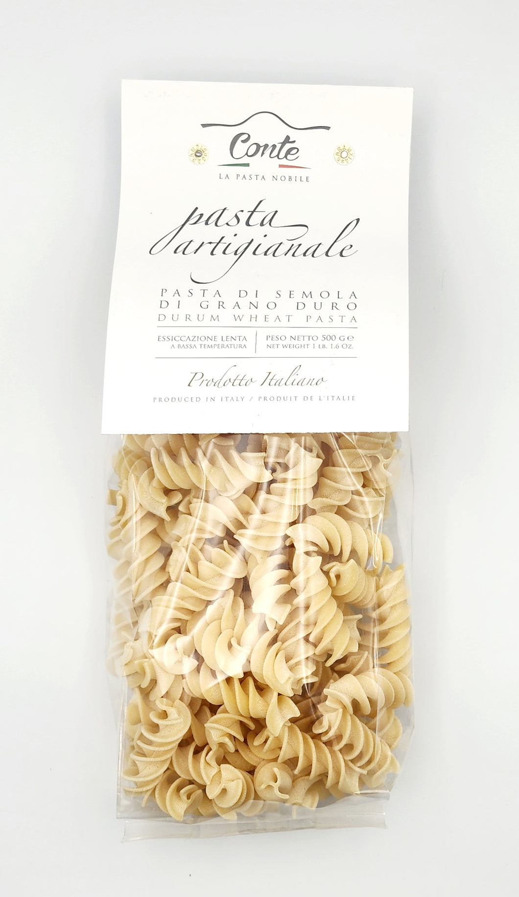 Pastificio Conte Artisanal Eliconi Pasta 100% Durum Wheat - 500gr