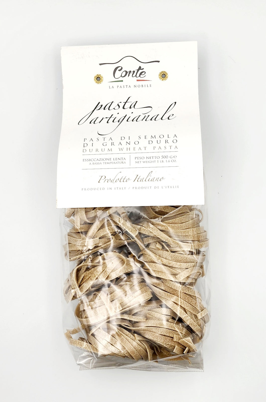 Pastificio Conte Artisanal Tagliatelle with Thyme Pasta 100% Durum Wheat - 500gr