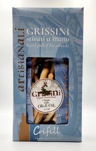 Grissini Stirati a Mano with Olive Oil Breadsticks 7.05 oz (200 g)