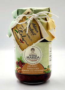 Nonna Marida Sun Dried Tomatoes with Almonds and Pistachios 6.70 oz