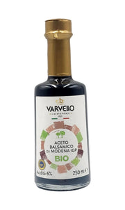 Varvello Organic Balsamic Vinegar of Modena IGP, 250ml