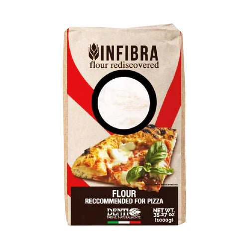 Italian Professional Flour for Pizza by Molino Denti, 35.27 oz (1 kg)