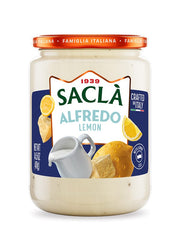 Sacla Alfredo Lemon Pasta Sauce, 14.5 oz