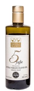 Olearia Manco Cinque Foglie Extra Virgin Olive Oil 16.9 oz