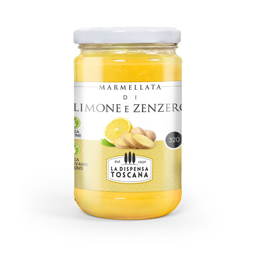 La Dispensa Toscana Lemon and Ginger Jam 11.29 oz