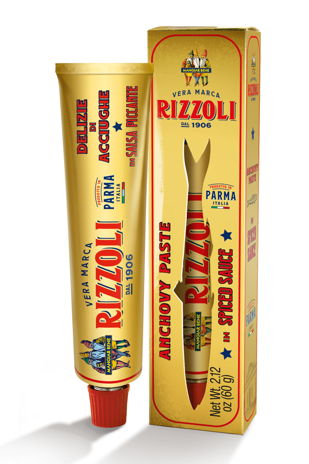 Rizzoli Anchovy Paste in Spiced Sauce – 60g