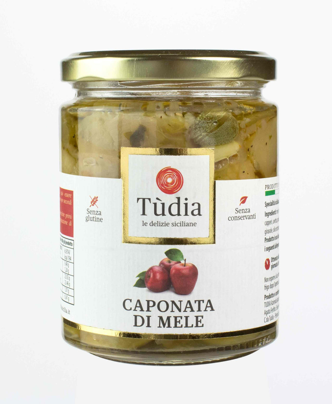 Tudia Apple Caponata Sauce- 9.87 OZ