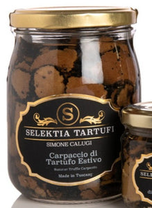 Sliced Carpaccio Truffle in Oil, by Selektia 500. gr