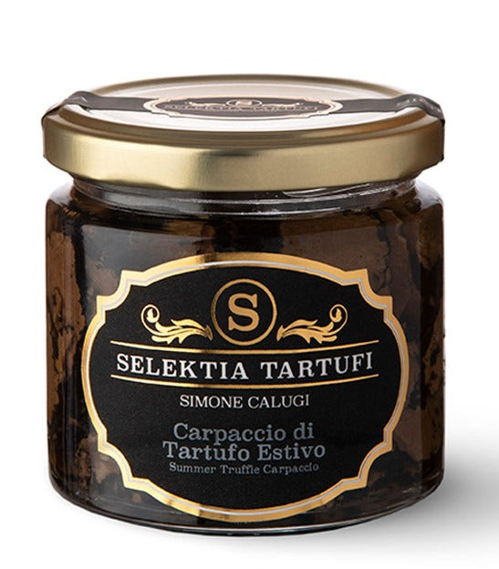 Sliced Carpaccio Truffle in Oil, by Selektia 165 gr