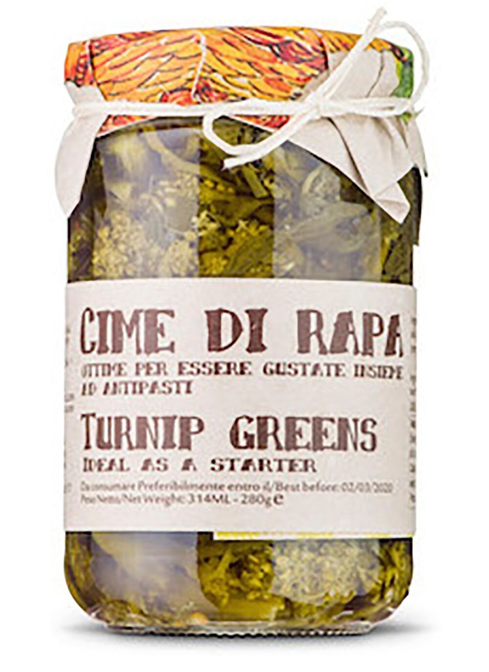 Casarecci di Calabria Turnip Green 9.9 oz