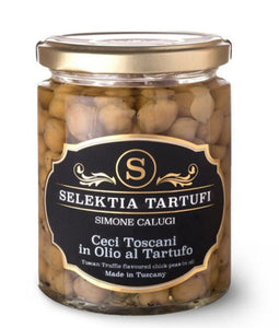 Selektia Tuscan Chickpeas and Truffle in Oil 10.05 oz
