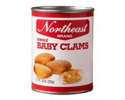 Northeast Whole Baby Clams- 10oz