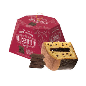 Dais Panettone with Chocolate Cream & Dark Chocolate Chips 750g