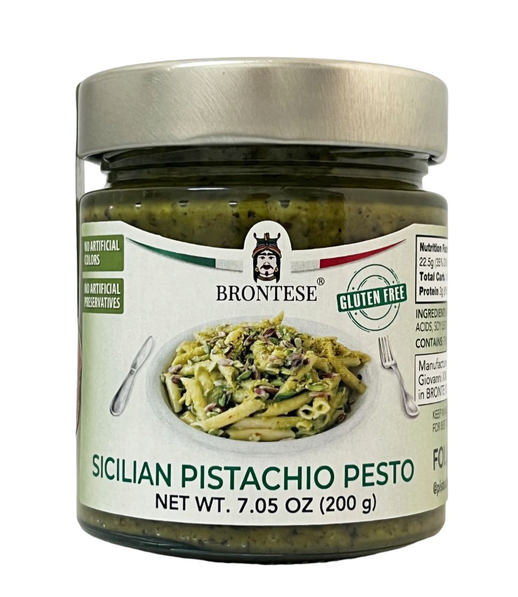Sicilian Pistacchio Pesto, by Brontese 7.05 oz