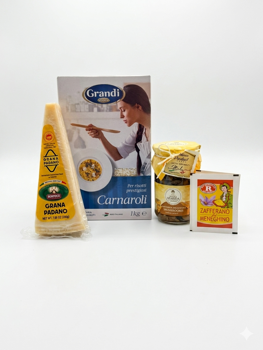 Risotto with Safron and Mushroom Kit Bundle Special