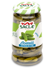 Sacla Acetelli Pickled Baby Cucumbers 10.59oz