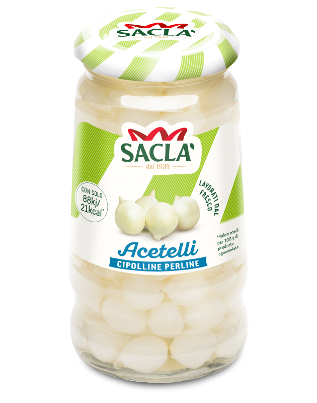 Sacla Acetelli  Cipolline Perline 10.58oz