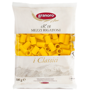 Granoro Mezzi Rigatoni Pasta 16oz (454 g)