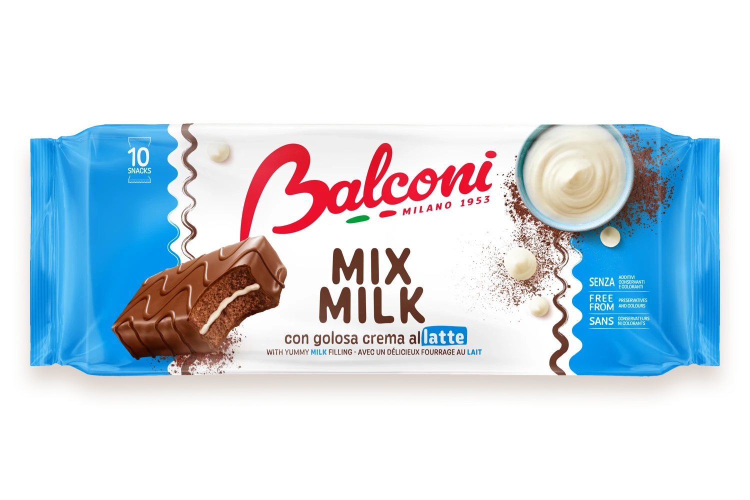 Balconi - Mix Milk Sweet Snack- 10count (350gr)