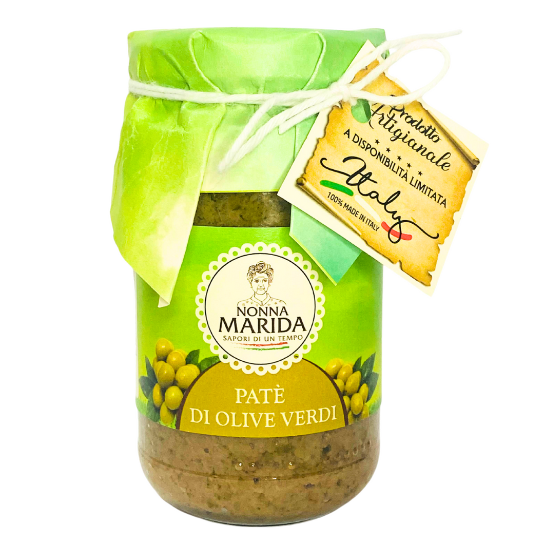 Nonna Marida Calabrian Green Olives Spread 6.7 oz