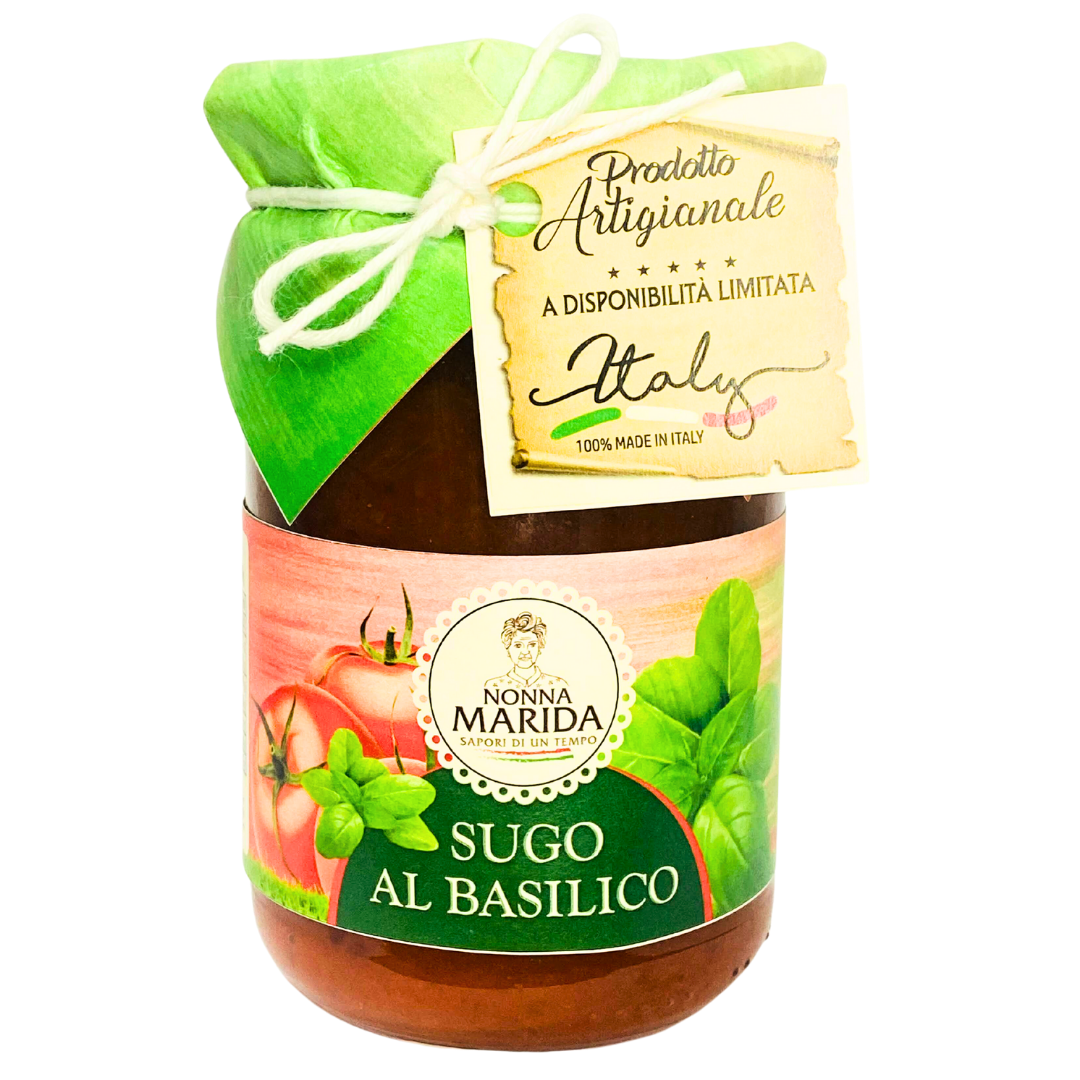 Nonna Marida Calabrian Tomato Sauce with Basil 9.52 oz